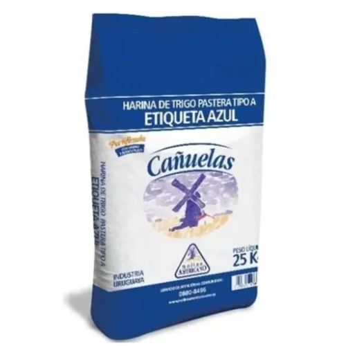 2916 HARINA 0000 AZUL CAÑUELAS X 25 KG                                                                                                                                                                                                                         