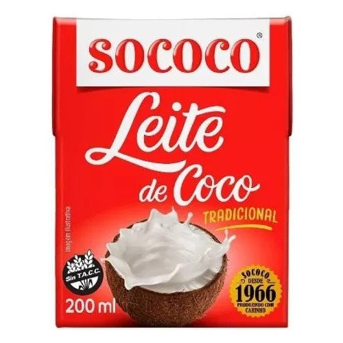 3068 LECHE DE COCO SOCOCO TETRA X 200CC                                                                                                                                                                                                                        