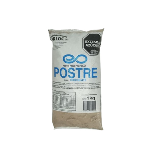 3872 POSTRE DE CHOCOLATE ORLOC X 1 KG                                                                                                                                                                                                                          