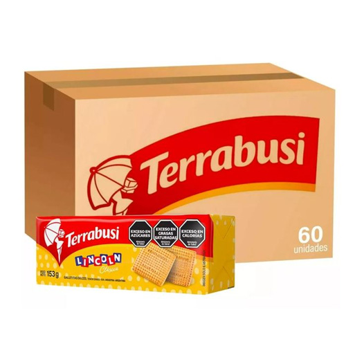 3884 GALLETITAS LINCOLN 60 X 153 GR                                                                                                                                                                                                                            