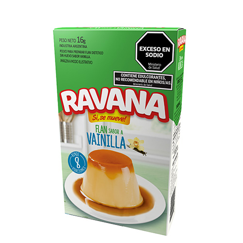 3912 FLAN LIGHT RAVANA X 16 GR                                                                                                                                                                                                                                 