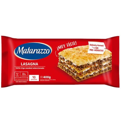 4897 LASAGNA MATARAZZO X 400GRS                                                                                                                                                                                                                                