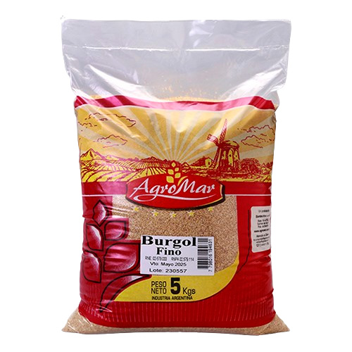 6174 TRIGO BURGOL FINO AGROMAR X 5 KG                                                                                                                                                                                                                          