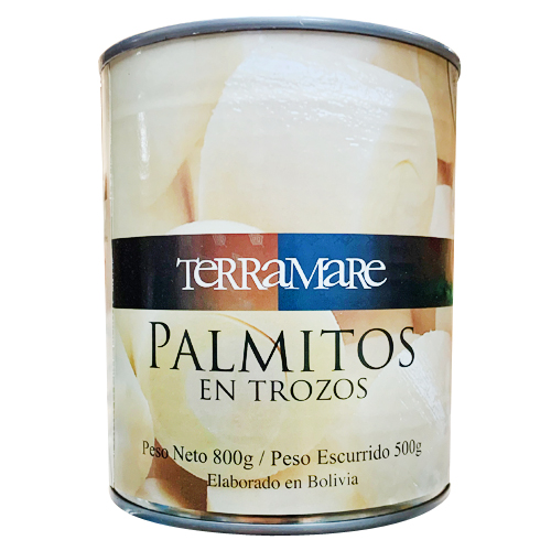 6239 PALMITOS TROZADOS TERRAMARE X 800 GR                                                                                                                                                                                                                      