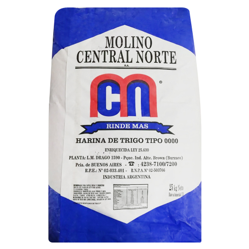 6428 HARINA 0000 CENTRAL NORTE X 25 KG                                                                                                                                                                                                                         