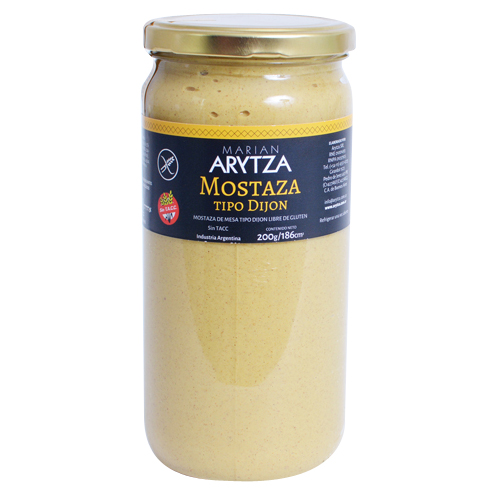 6499 MOSTAZA DIJON CLASICA ARYTZA X 850 GR SIN TACC                                                                                                                                                                                                            