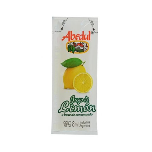 6525 JUGO DE LIMON POUCH ABEDUL X 198 UDS SIN TACC                                                                                                                                                                                                             