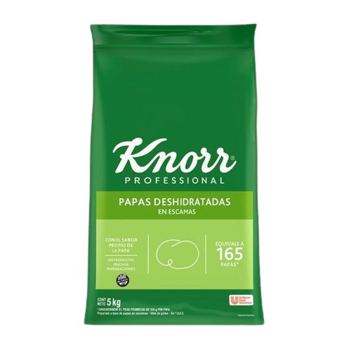 6684 PURE DE PAPAS KNORR X 5 KG SIN TACC                                                                                                                                                                                                                       