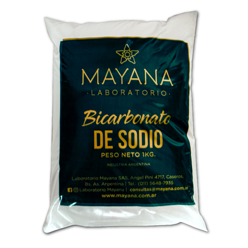 6965 BICARBONATO DE SODIO MAYANA X 1 KG SIN TACC                                                                                                                                                                                                               