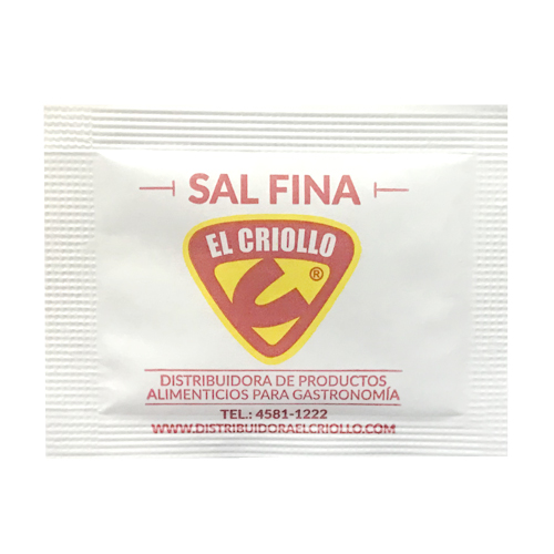 6989 SAL FINA INDIV. EL CRIOLLO 0,5GR X 1000UD SIN TACC                                                                                                                                                                                                        