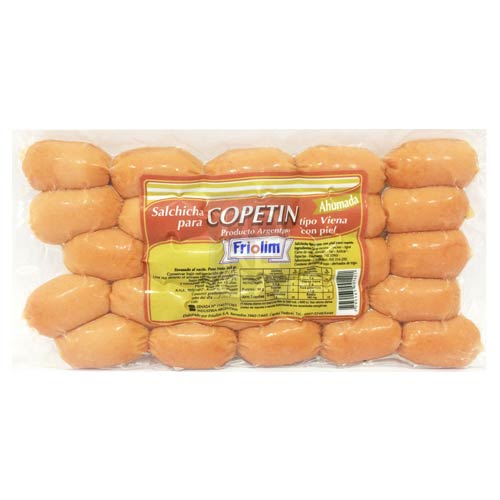 8105 SALCHICHAS COPETIN FRIOLIM X 360 GR                                                                                                                                                                                                                       