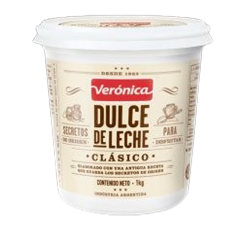 9059 DULCE DE LECHE FAMILIAR VERONICA X 1 KG SIN TACC                                                                                                                                                                                                          